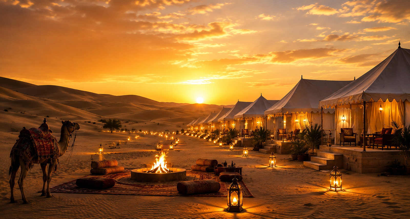 About The Royal Sam Desert Camp